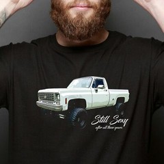Still Sexy After All These Years – White Chevy Square Body