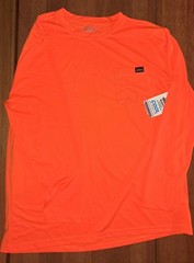 Men’s Dickies long Sleeve Pocket Tee, Performance Cooling, 2XL