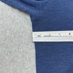 Peter Millar Henley Shirt Men Medium Blue Cotton Long Sleeve Pocket Casual