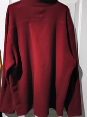 The North Face Men’s Maroon 1/4 Zip Fleece XXL
