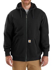Carhartt Men’s Paxton Thermal-Lined Full-Zip Sweatshirt, Water-Repellent
