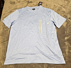 Tee Shirt Blue Greg Norman Pocket Short Sleeve Men’s Size Small NEW