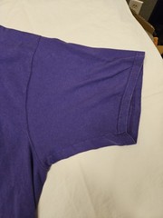 VTG Pluma Shirt Men Purple Heavyweight 100% Cotton Crewneck Blank XL