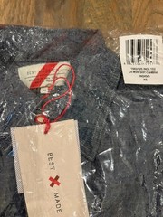 New with Tag Best Made Shirt Chambray Shirt XS P2P 20in