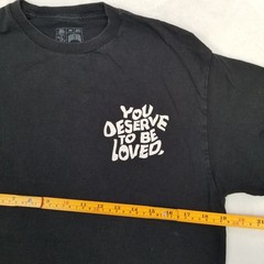 Dream Clothing You Deserve To Be Loved T-Shirt Men’s Size Medium Black
