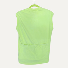 Vintage Trek cycling neon bike top size small / medium made in USA