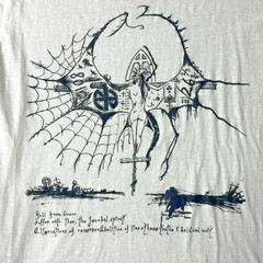 Vintage Crass Tee UK Punk Band T-Shirt XL 50/50 Made in USA 19×28