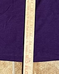Screen Stars Large Purple Single Stitch Graphic Print Student Energy Research