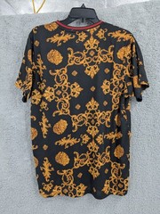Fresh Prince Of Bel Air, Black And Gold T-Shirt, Digital Print, Size Large