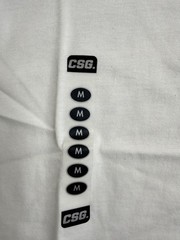 NWT CSG Men’s 3-Pack White Basic T-Shirts Size Medium Champs Sports Gear NEW