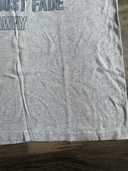 VTG Lee Jeans Never Die They Just Fade Away Shirt Mens M Gray Single Stitch 80s