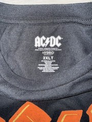 AC/DC Men’s T-Shirt size 2XLT NEW!