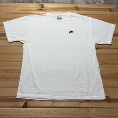 Vintage Y2K Nike Sportswear Mini Swoosh Blank Athletic Embroidered T-Shirt – XL