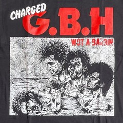 New Popular GBH Band Black T-Shirt Cotton Full Size Unisex BT921