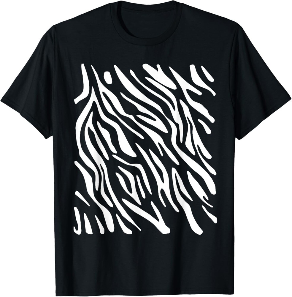 Funny Zebra Print Zebra Pattern Graphic Costume Kids Women T-Shirt
