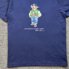 Polo Bear Shirt Teddy Bear Graphic Tee Preppy Streetwear Fashion Unisex T Shirt