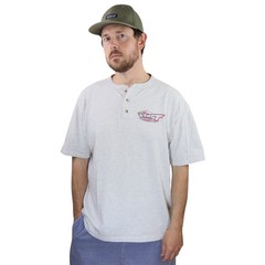 Vintage First Bash 2002 Shirt Mens XL Hot Rod Racing Henley Poker Graphic Tee