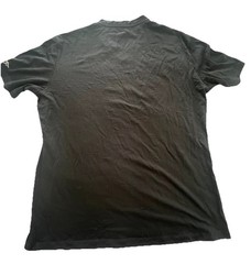 Merino.tech Superfine 100% Merino Wool V Neck T Shirt Black XXL Womens (145)