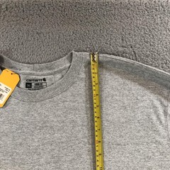 Carhartt Shirt Mens 3XL Gray Long Sleeve Loose Fit Logo K231 Graphic Workwear