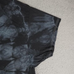 Origami Angel Shirt Mens 2XL Black Colortone Tie Dye Graphic Midwest Emo Band