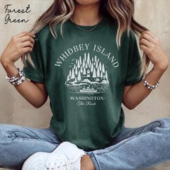 Whidbey Island Shirt Travel Gift for Washington Trip Lovers Souvenir Tee