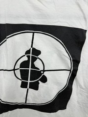 Vintage Public Enemy Shirt Large 1980s White