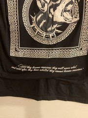 REBEL PUNK ROCK GOTHIC Tshirt HIP HOP VINTAGE DOBERMAN DOG PRINT XL48” Chest 28”
