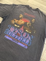 Vintage Mike Tyson vs Holyfield 1996 Shirt Men’s XL MGM Single Stitch USA RARE