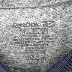 Reebok Adult Size Large Gray Ringer T Shirt NFL Denver Broncos Football Y2K Tee