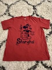 Disney Mickey Mouse Shanghai China L Graphic T-shirt