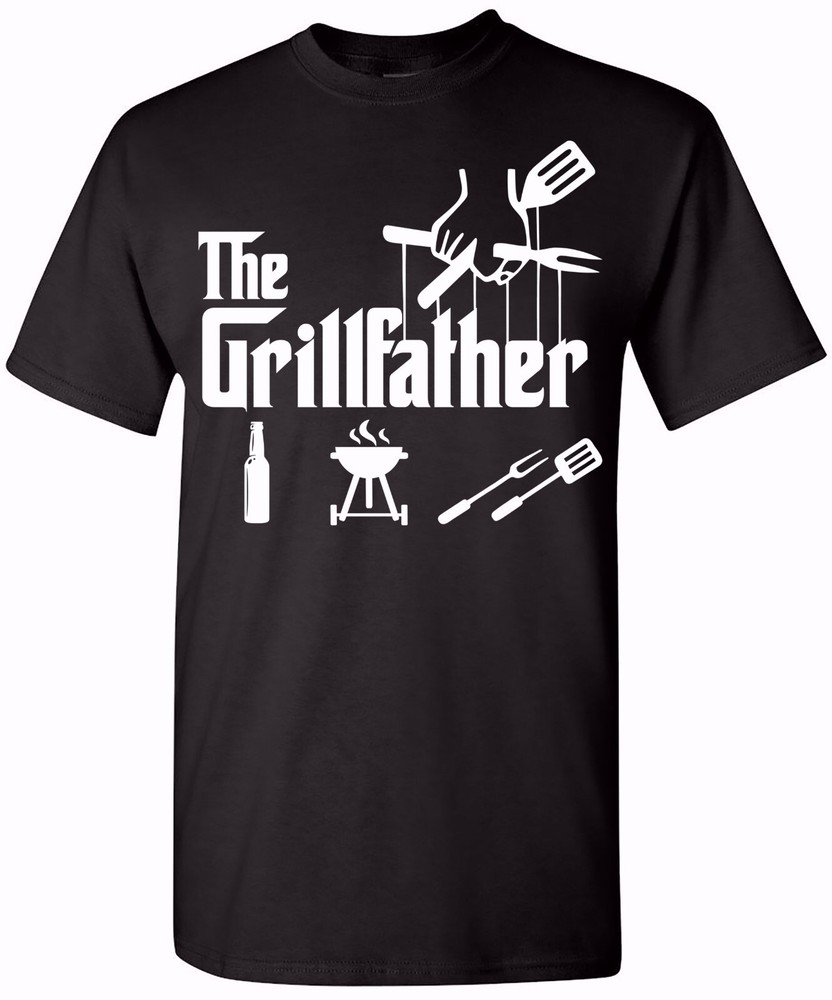 The Grillfather Funny T-Shirt Cotton T-Shirt for Dad – Stylish Everyday Wear