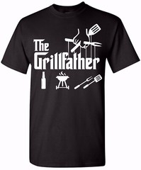 The Grillfather Funny T-Shirt Cotton T-Shirt for Dad – Stylish Everyday Wear