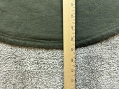 BYLT Shirt Mens Large Green Henley Drop-Cut Curved Hem Tagless Soft Tee Casual