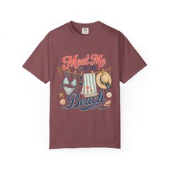 Meet Me at the Beach Shirt, Comfort Colors Coastal Summer Tee, Beach Gift
