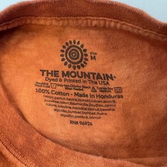 Vtg The Mountain Shirt Men’s Medium 2000 Barbara Keith Orange Tie Dye Tiger King