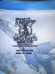 McGuire’s Irish Pub Graphic T-Shirt L ST. Patrick’s Day 5kRun 40th Anniversary