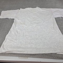 Vtg Single Stitch Mickey Mouse T-Shirt Two Tone Sleeves Size L Distressed Disney