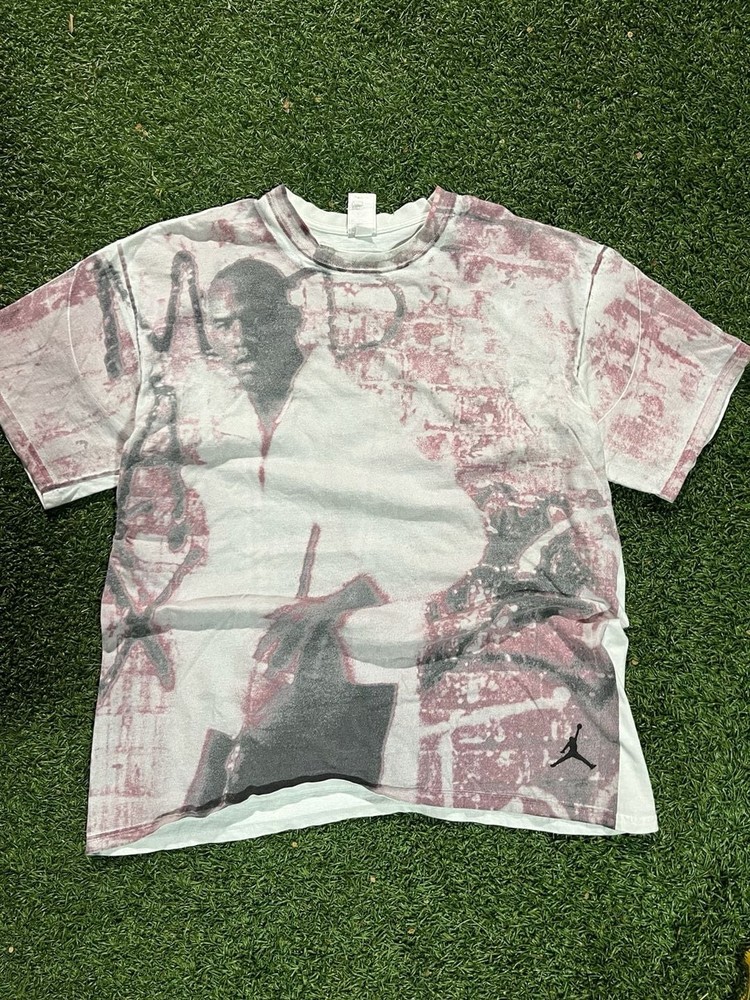Vintage Air Jordan Playground All Over Print Graphic T-Shirt XXL