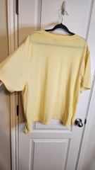 Carolina Colours Plus Short Sleeve Crew Neck T-Shirt in Yellow