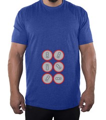 Six pack Beer T-shirt for Men, Funny Drinking Shirt, Men’s Tees