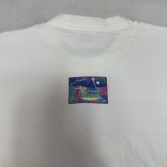Vintage Saint Thomas Shirt Mens XL White Tropical Graphic Fruit Of The Loom 90s