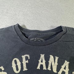 Sons of Anarchy Shirt Mens 2XL Black Reaper Crewneck Tee FX TV Show Graphic