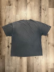 Rhude Lone Wolf Graphic Tee Shirt Unisex Faded Gray American Made Size XL