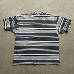 Vintage 90s Phillipe Marcel IZ IT UP Mens XL Shirt Striped Surf USA Made