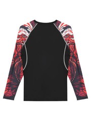 Men’s UPF 50+ Rash Guard Shirts Long Sleeve Swim Shirt Quick Dry Surfing/Diving