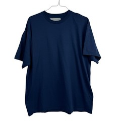 Men’s Navy Blue Blank Basic Cotton Crew Neck T-Shirt Size XL/2XL 48″ Chest