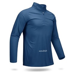 T-shirts Men’s 1/4 Long Sleeve T Shirts Fishing Hiking Tee Shirts Pullover Tops