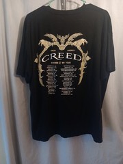 CREED summer Of 99 Official Concert Tour Shirt 2XL XXL