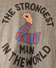 Homage Adventures of Pete & Pete Strongest Man in the World TV Show Tee Men M