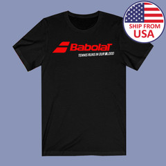 Babolat Tennis Sports Men’s Black T-Shirt Size S to 3XL